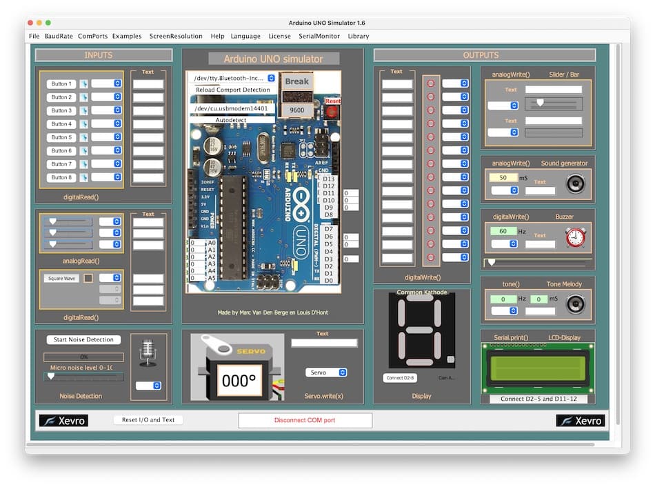 Arduino Simulator mac